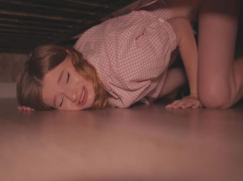 Taking advantage of her nasty stepsister who is stuck under the bed Taking advantage of her nasty stepsister who is stuck under the bed